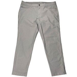 Lululemon Gray ABC Pants Size 38x29